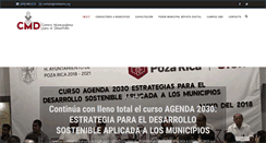 Desktop Screenshot of cmdmexico.org